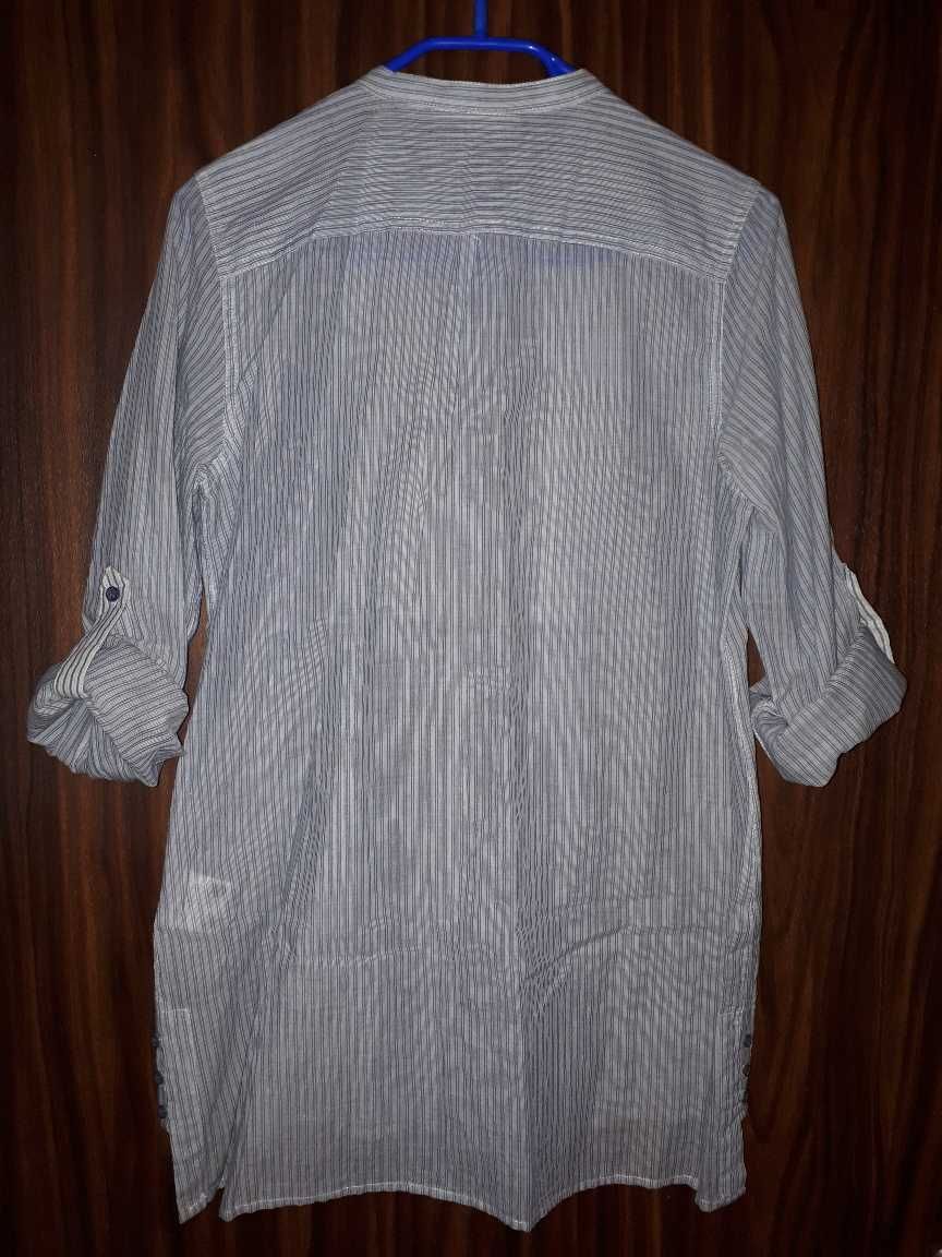 Tunika elegancka Kappahl L 40 bluzka koszulowa długi rękaw delikatna