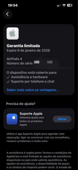 Air Pods 4 (3 unidades disponiveis)