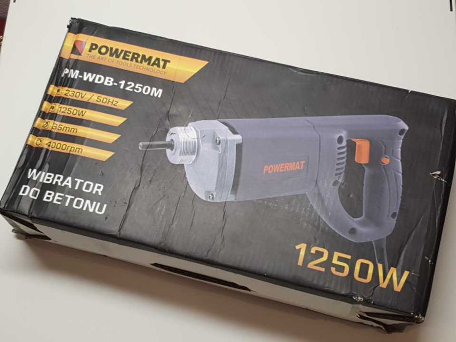 Wibrator do betonu Powermat 1250W Sk