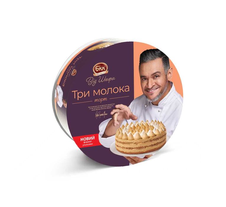 торт Три молока від Шефа FTS 0,45 кг