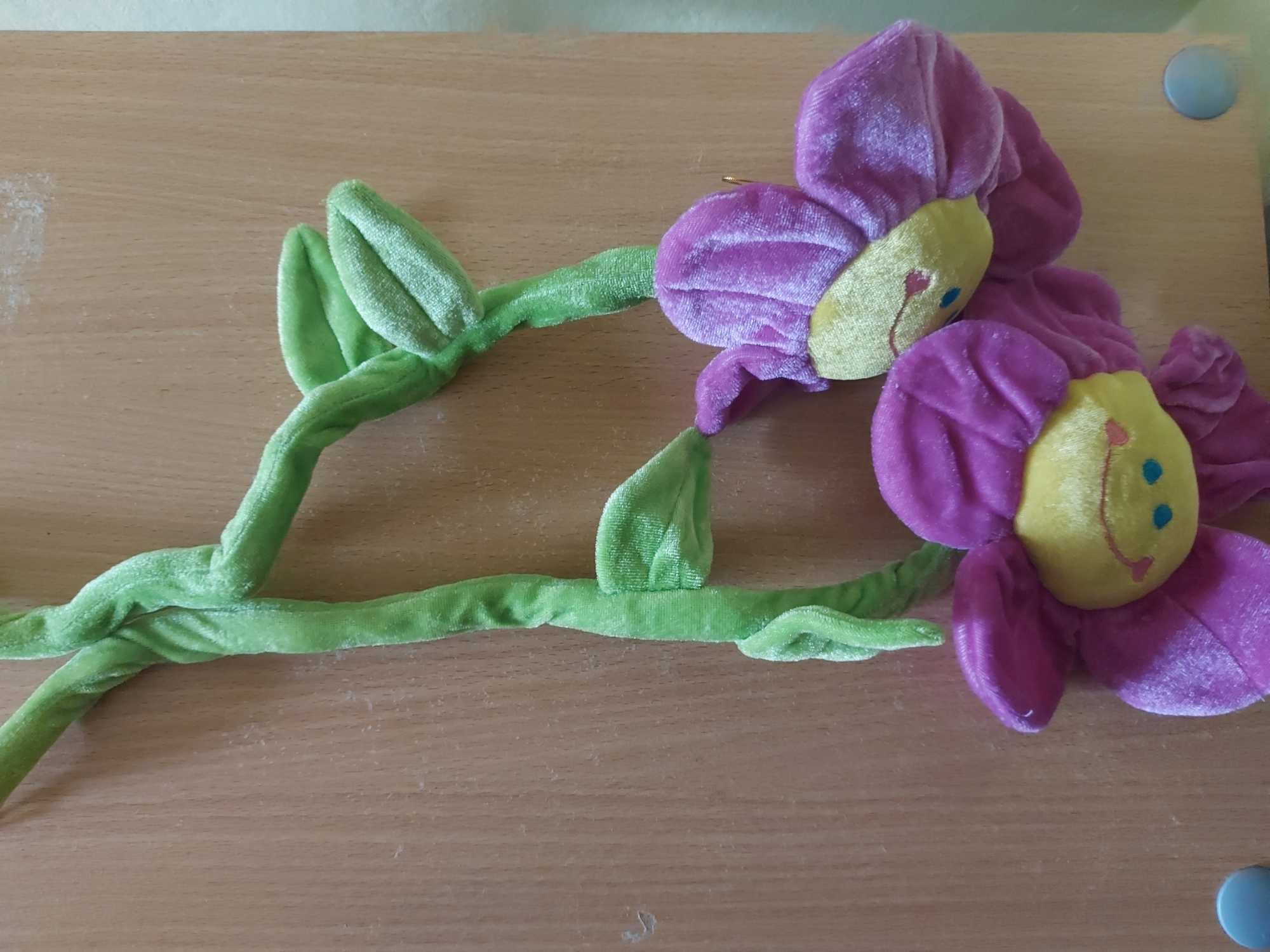 Kwiatki z drutami