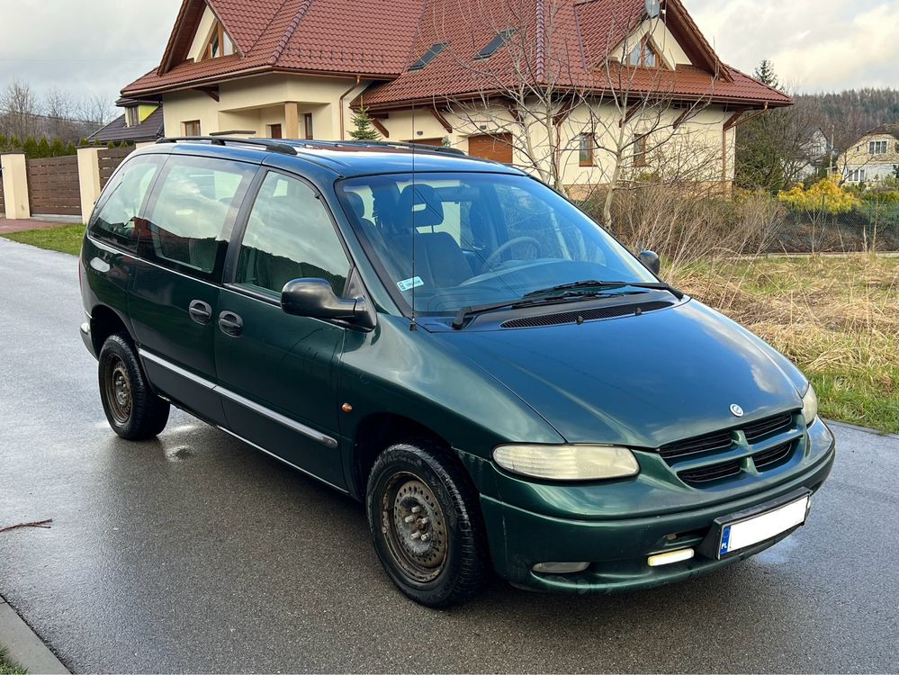 Chrysler Voyager*2.0benzyna+LPG*manual*7-osobowy*KLIMA*zadbany*HAK*