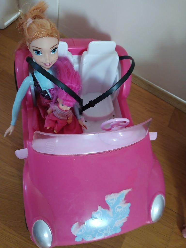 Barbie samochód motocykl