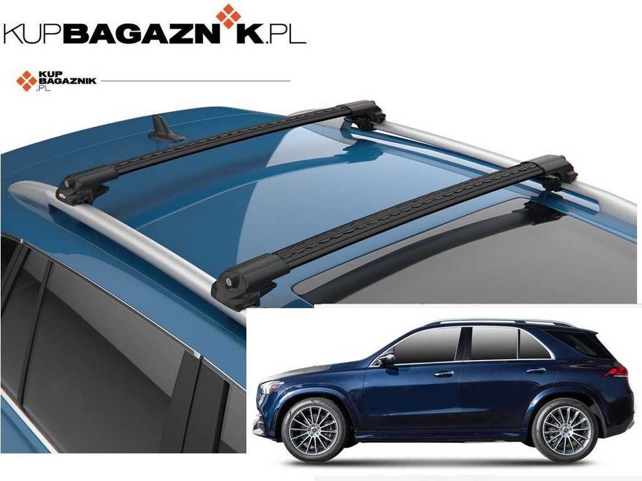 Bagażnik Dachowy Mercedes GLE W167 SUV 2019 do 2025 dach belki relingi