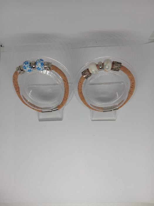 Pulseira em cortiça