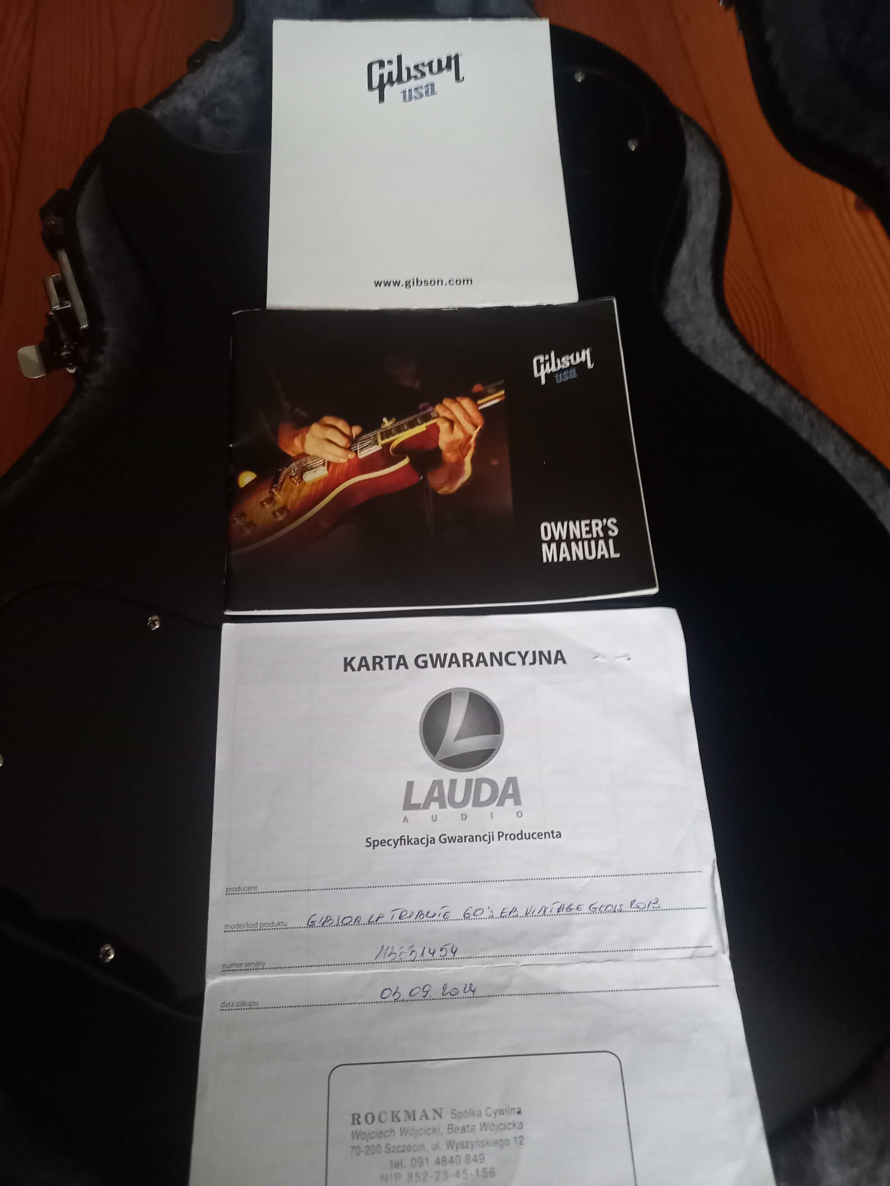 Gitara Gibson Les Paul Tribute 60`s EB Vintage Gloss 2013