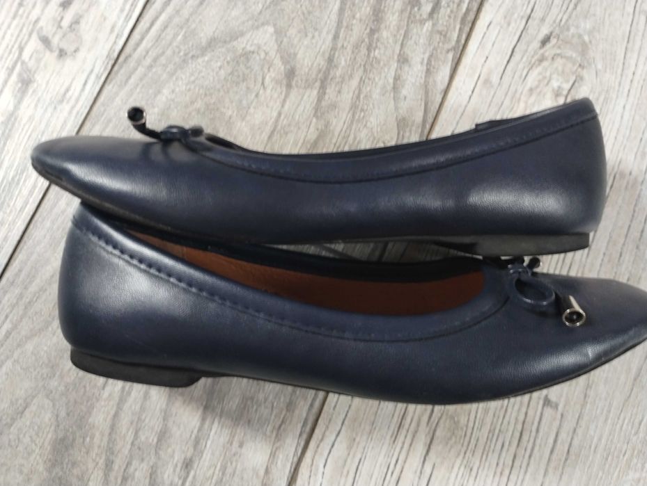 Baleriny granatowe 36