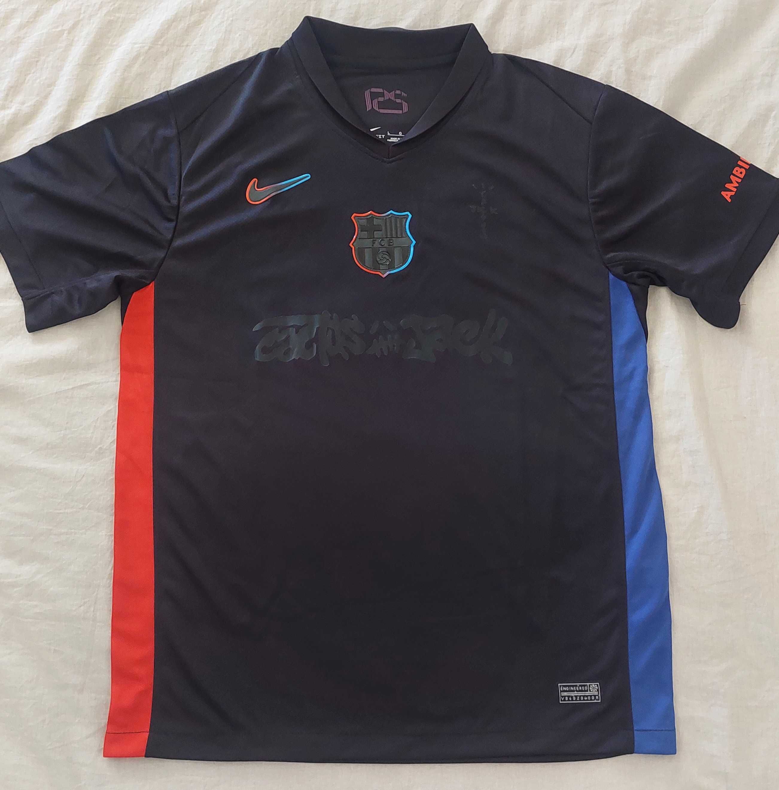 Camisola Barcelona x Travis Scott Cactus Jack