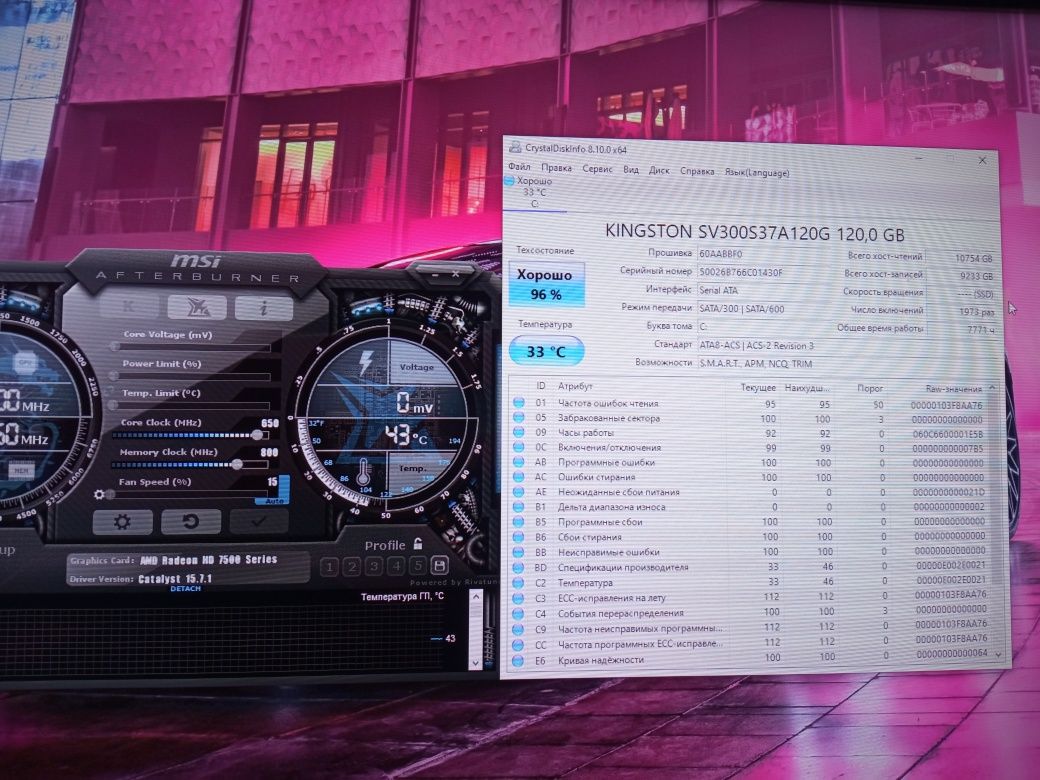 Срочно ПК 4 Ядер+8ОЗУ+SSD /HD7570/ Windows 10