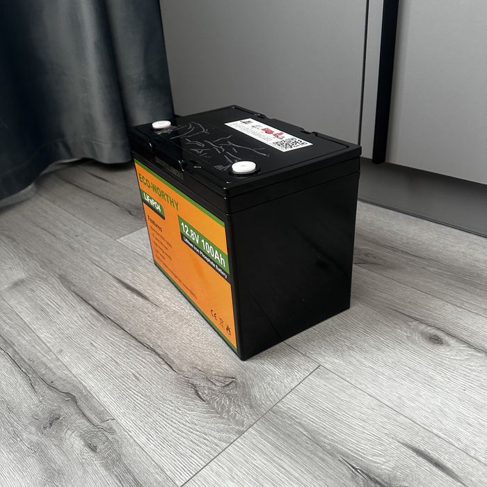 Аккумулятор Life4po США EcoWorthy 100A 12.8V (1280Wh) з BMS