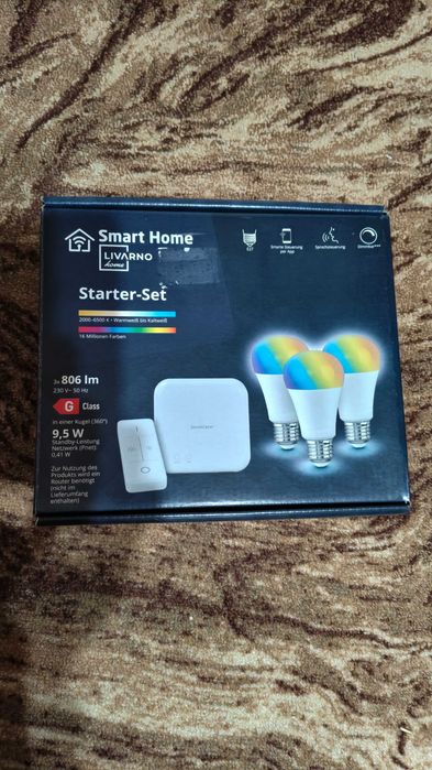 Набор 3 ARGB  лампочки и WIFI контролер