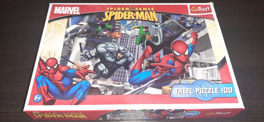 Sprzedam puzzle Spider-man 100 elementów