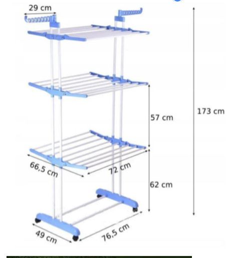 Вертикальная сушилка для белья до 50 кг Garment rack