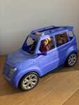 Auto samochód barbie fioletowy duży suv MATTEL