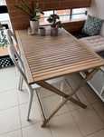 Mesa de jardim madeira