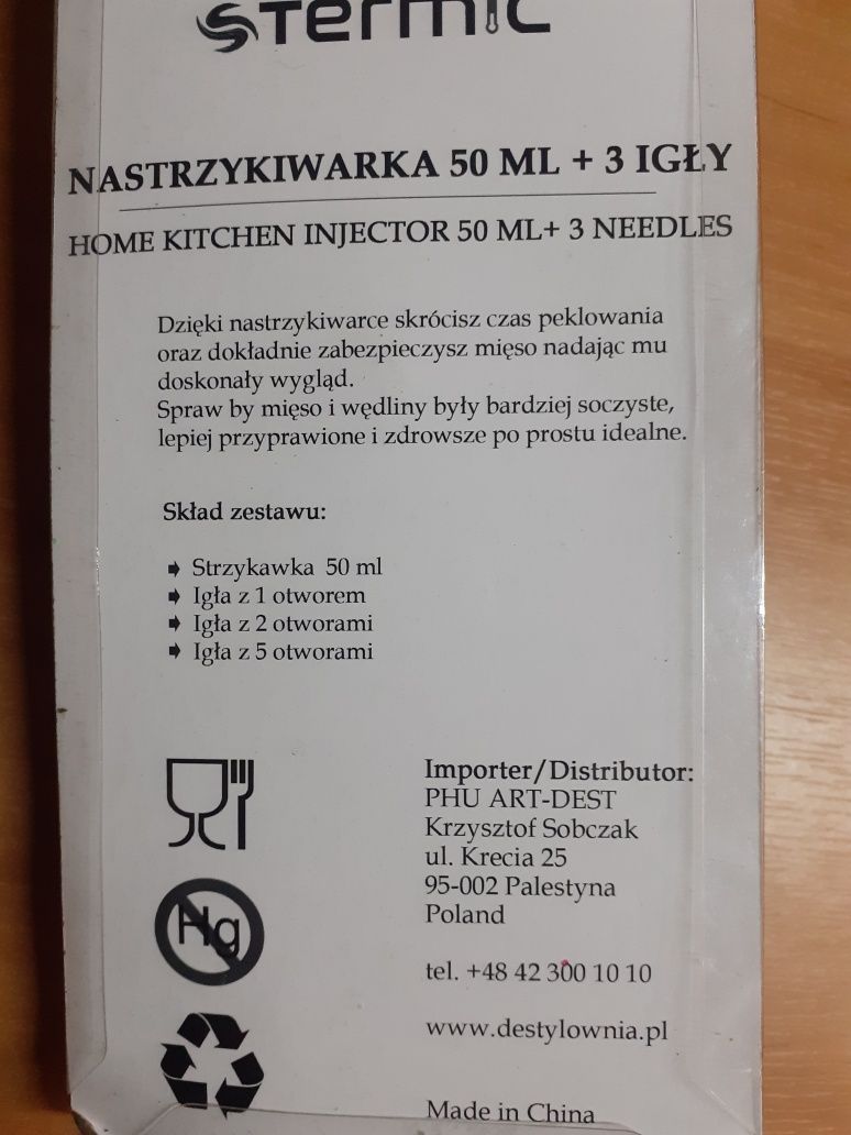 3 haki do wędzenia ryb z potrójnym zamocowaniem produktu