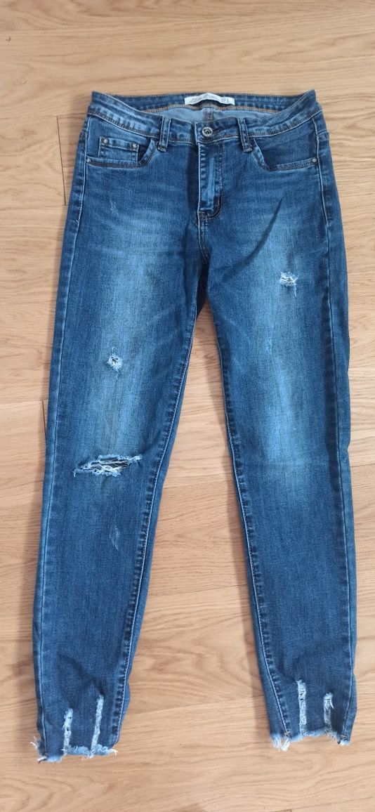 Jeansy damskie rozmiar 36/S model skinny