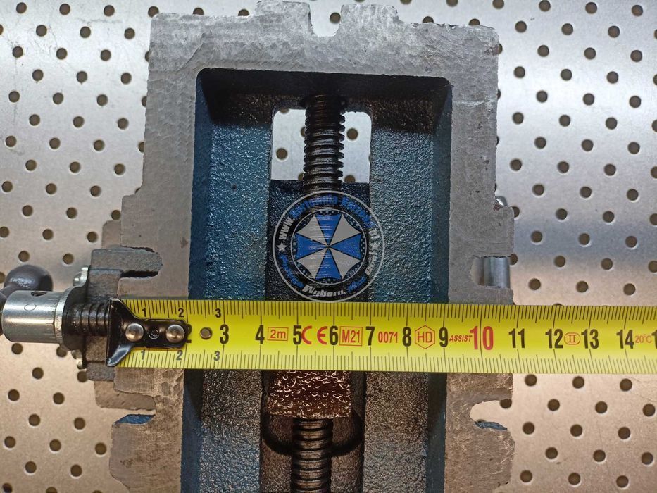 Imadło maszynowe imadło krzyżowe, dwuosiowe, 75mm imadło do wiertarki