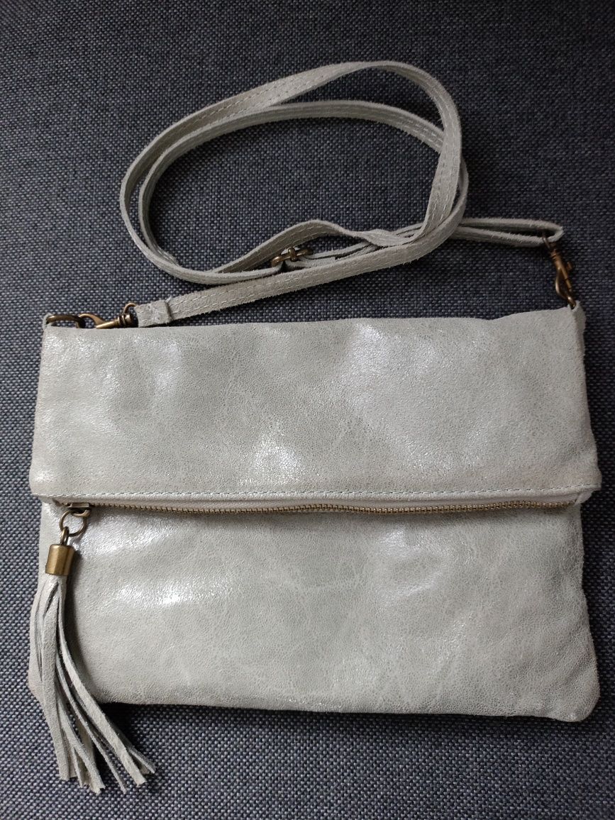 Torebka skórzana GENUINE LEATHER