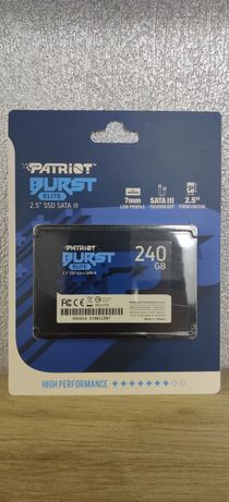 Ssd 240 gb Patriot burst (2600)