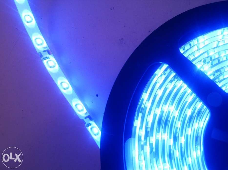 Fita 300 leds com 5 metros prova de água, flexível