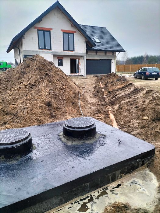 Zbiornik Betonowy Szambo Betonowe Szamba Zbiorniki Piwnica Piwniczka