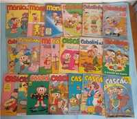 20 revistas Mônica, Cebolinha e Cascão da EDITORA ABRIL (anos 80)