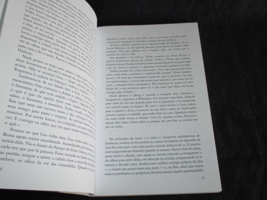 Livro Diário da nossa Paixão Nicholas Sparks