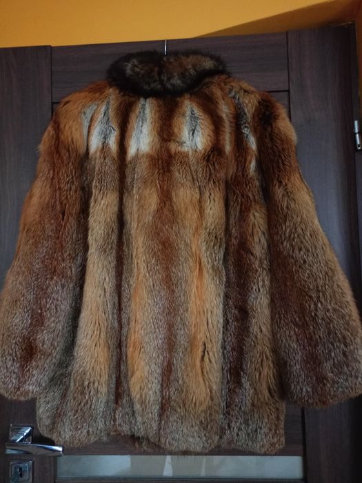 Futro z lisa krótkie, kurtka