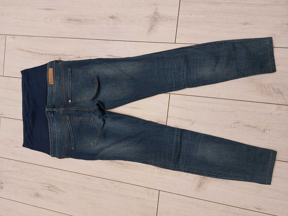 Spodnie jeansy ciążowe H&m Mama Skinny rozmiar 38