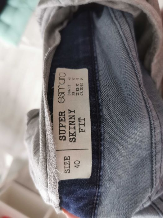 Spodnie jeansy ciążowe Esmara rozm. 40