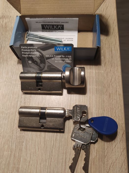 Zamki WILKA wkłady