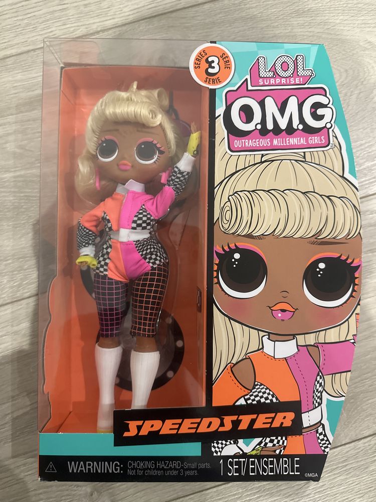 L.O.L. SURPRISE - Lalka podstawowa O.M.G. Speedster Seria 3