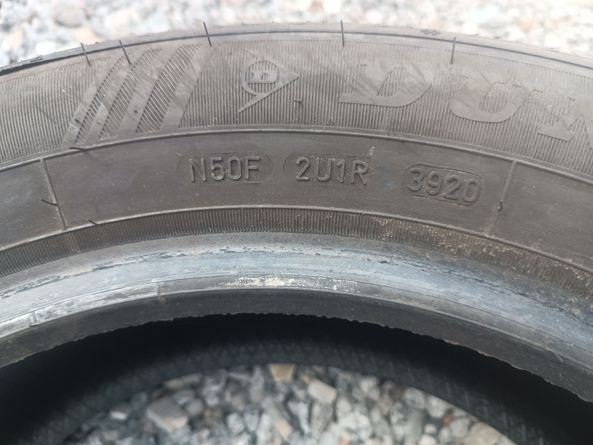 205/55R16 dwie opony zimowe Dunlop 2020r jak nowe
