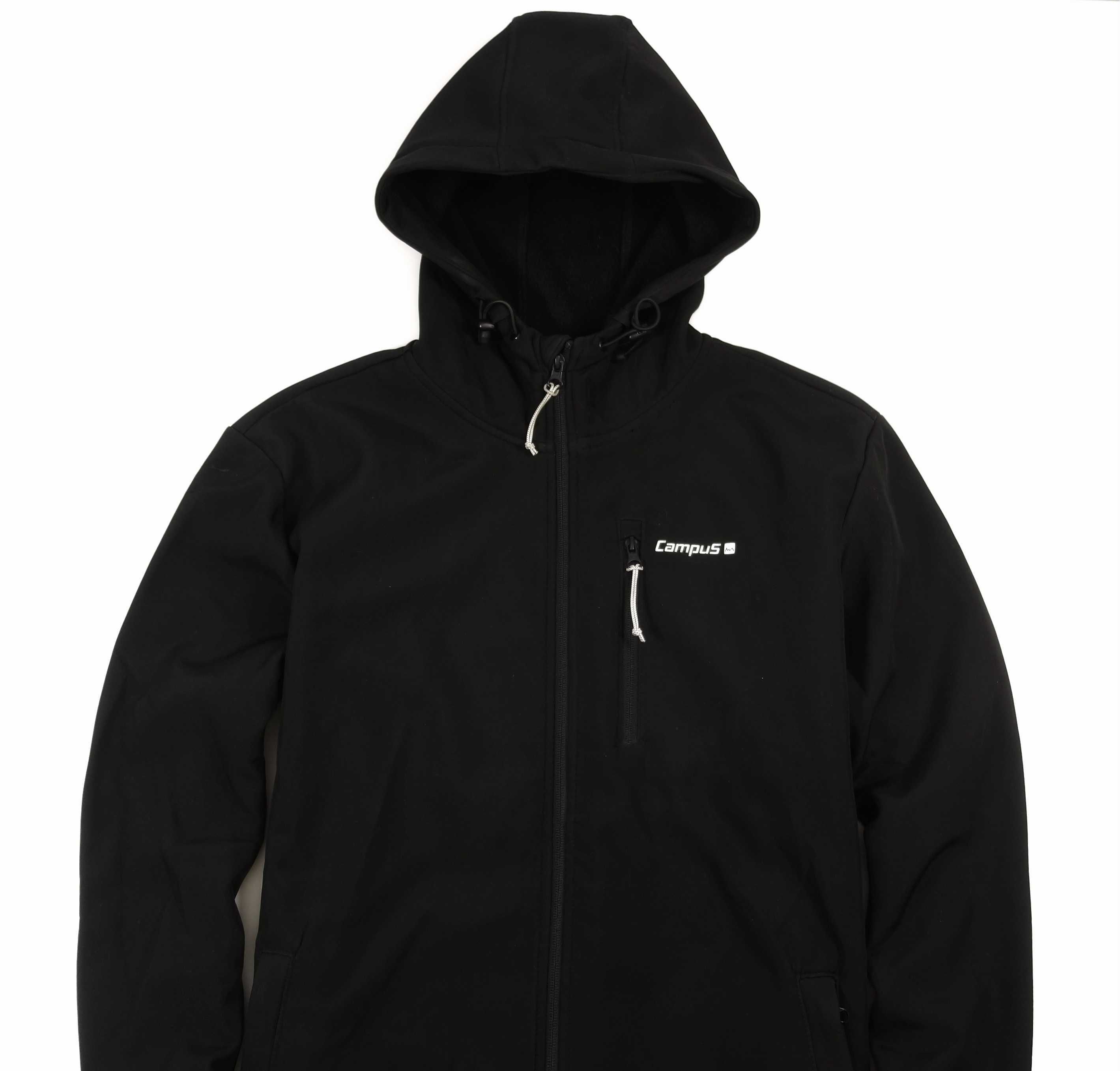 Campus Softshell – męska kurtka outdoorowa z kapturem rozmiar * XL