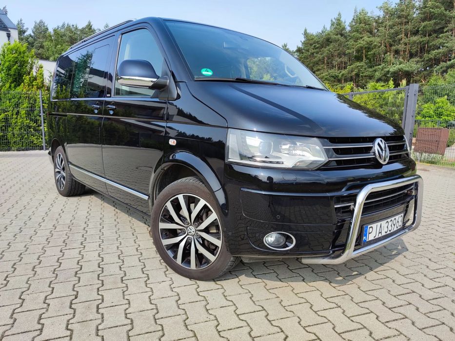 Volkswagen Multivan Volkswagen Multivan T5.2 180koni DSG Webasto Hak CUP Rozkładana kanapa