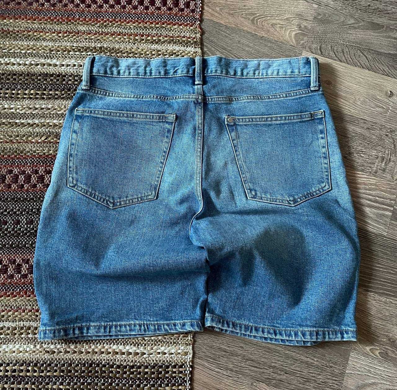 Широкі Джинсові Шорти від H&M Regular wide Fit Розмір 32