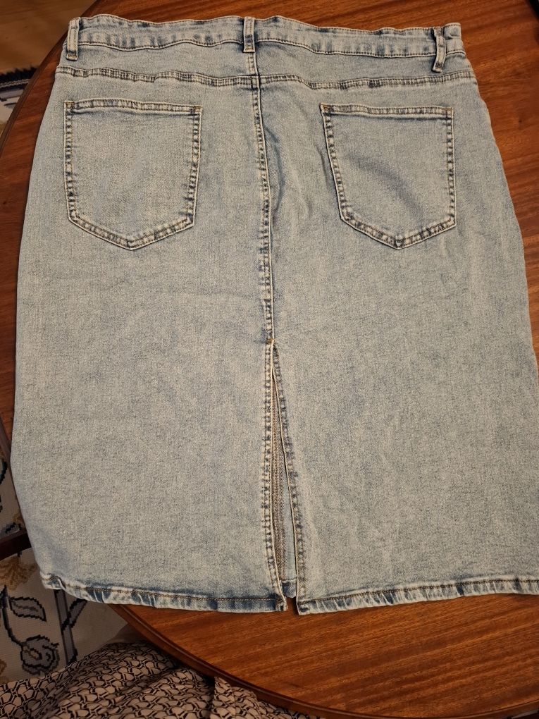 Saia de ganga com elastano, tamanho 3XL