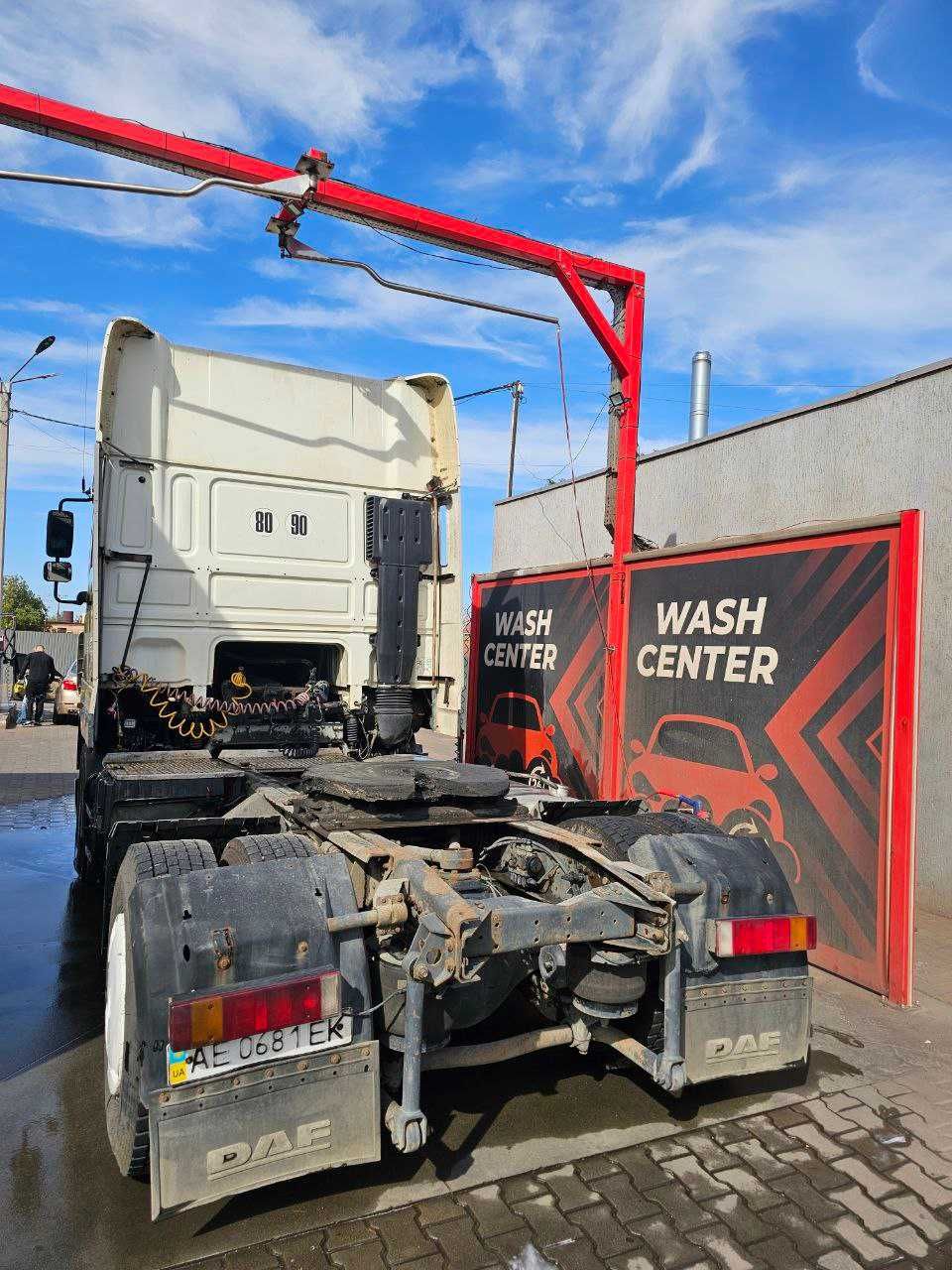DAF 95 Super Space. стоит GPS-трекер