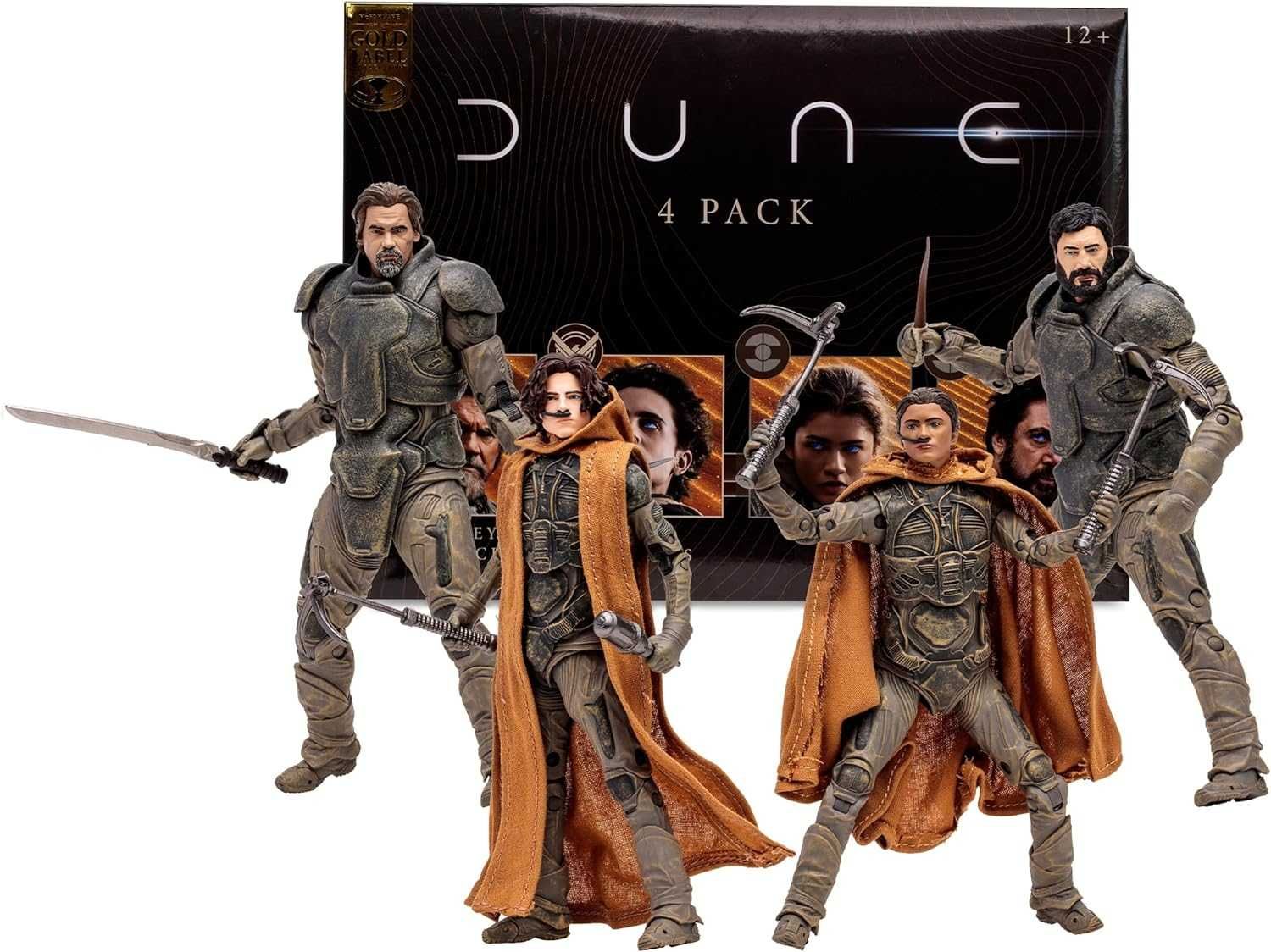 McFarlane Toys - Dune: Part Two Набір 4 фігурки 17 см