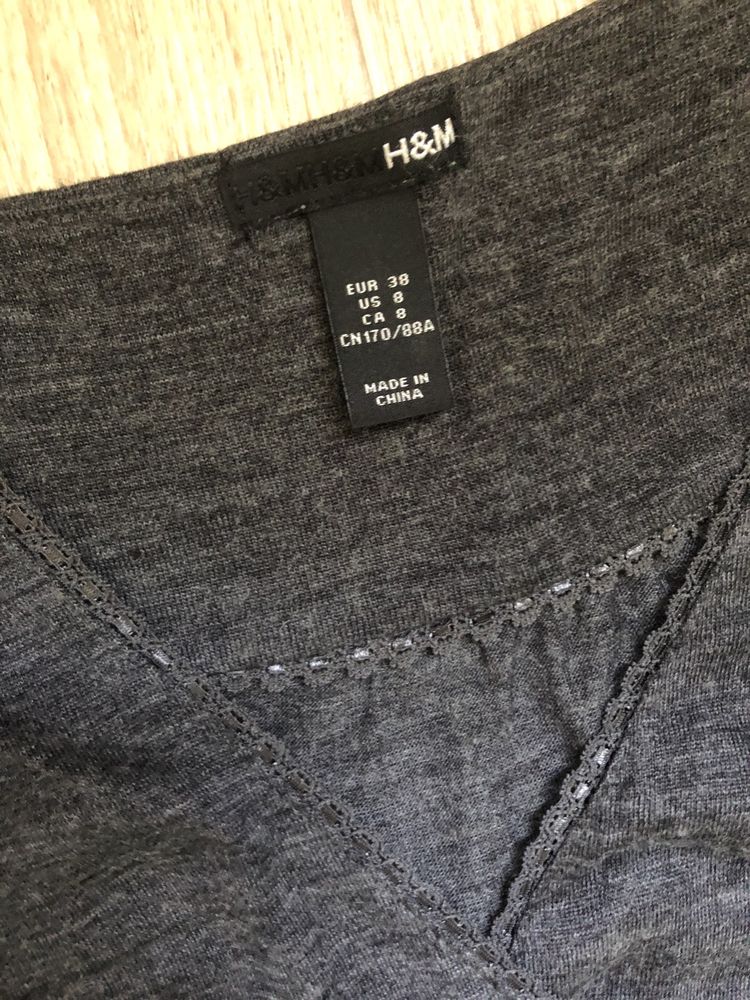 Платье с поясом на запах H&M