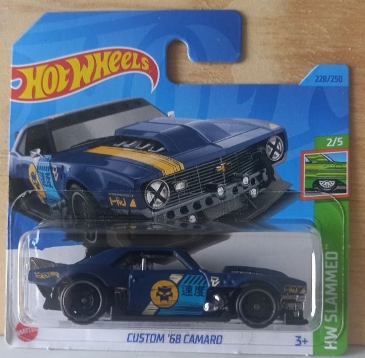 Custom 68 Camaro hot wheels