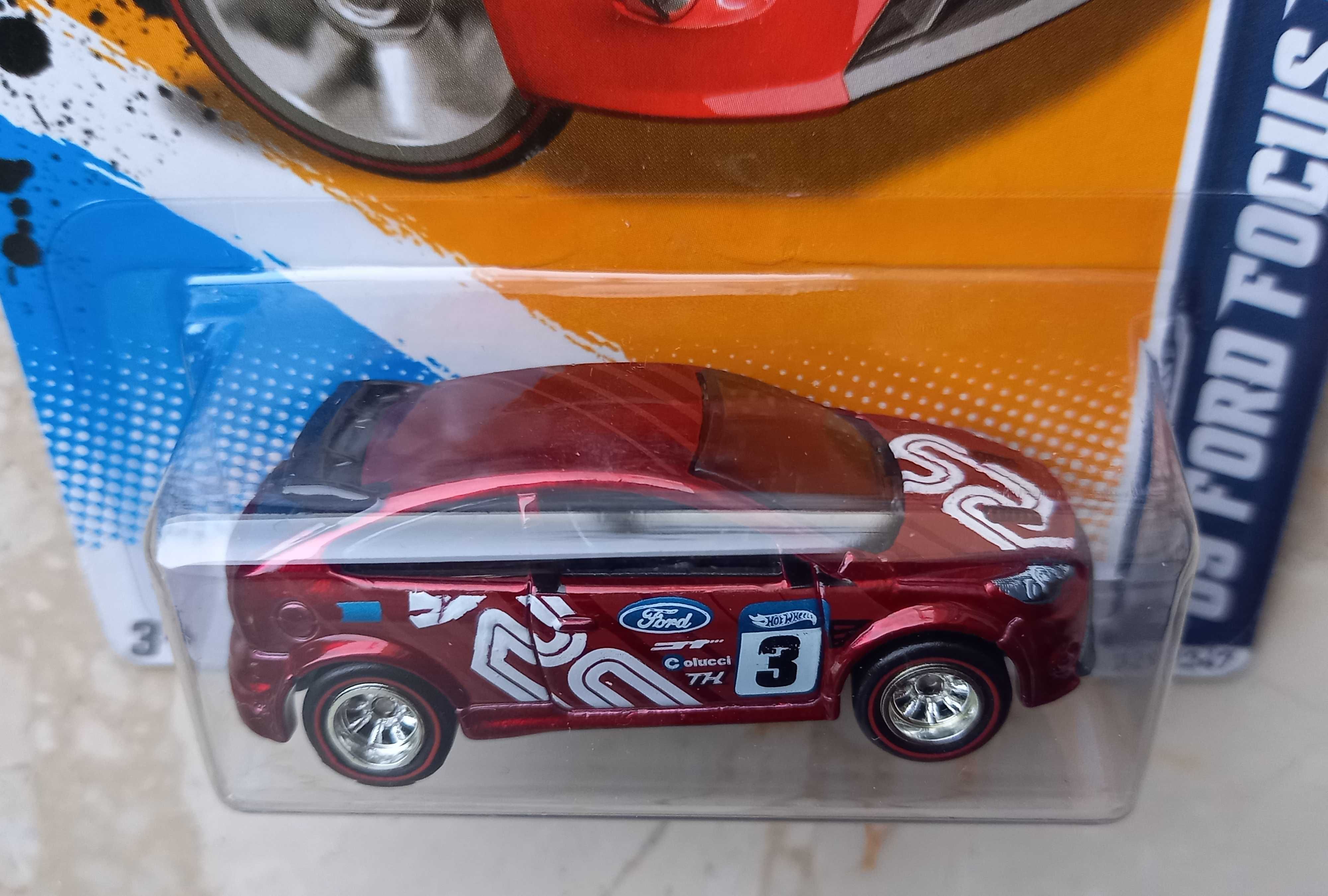 Hot Wheels Premium STH __ '09 Ford Focus RS __ Super Treasure Hunt _
