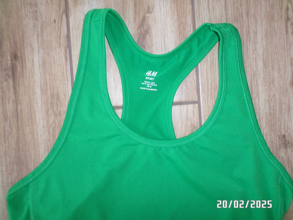 damska sportowa koszulka rozmiar-M-H&M