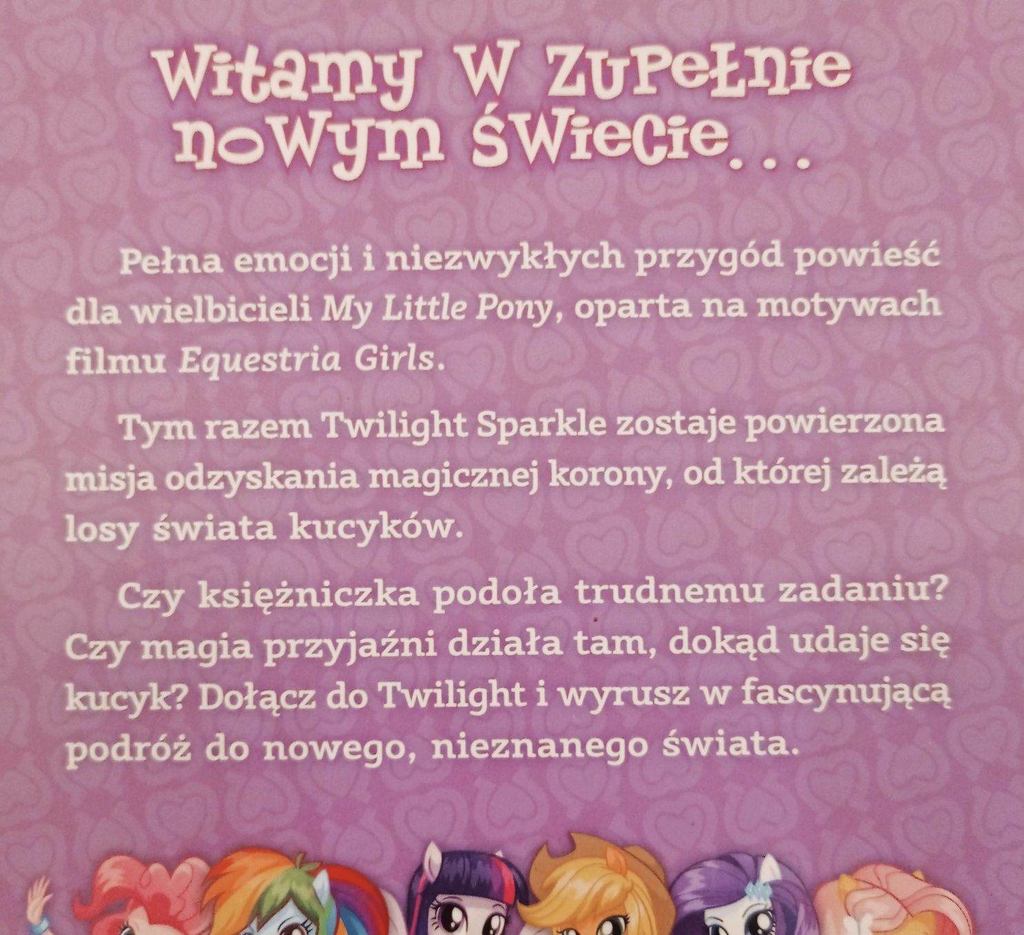 książka Pony "Przyjaźń to magia"