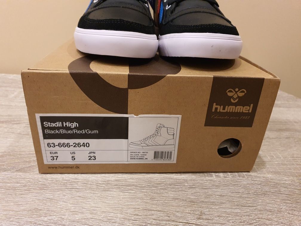 Buty sportowe za kostkę Hummel, rozmiar 37, wkładka zmierzona 23,2 cm,