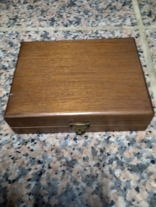 Conjunto carteiras LeathenNorth edição limitada vintage com estojo.