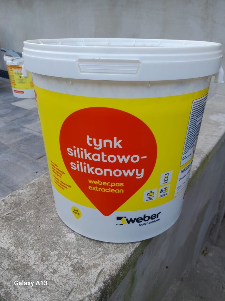Weber tynk silikatowo-sylikonowy 7 wiader