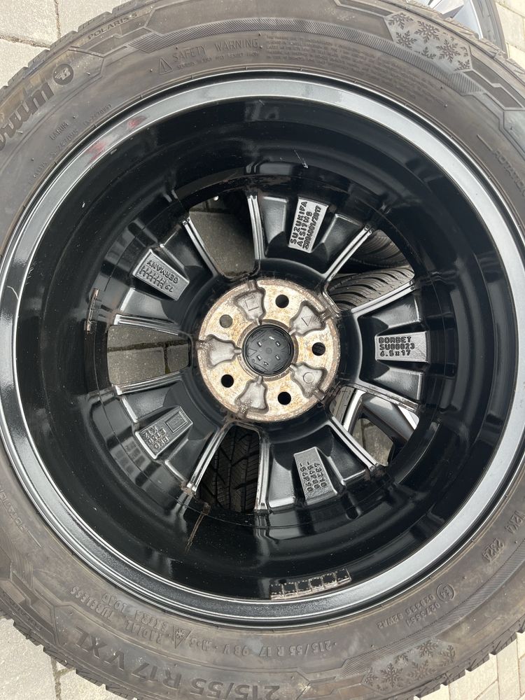 Felgi Suzuki VITARA SX4 S-Cross 6.5Jx17H2 5x114,3 ET50 TPMS