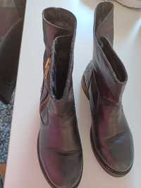 Botas Pretas - Missanga - Pele - Senhora - 36